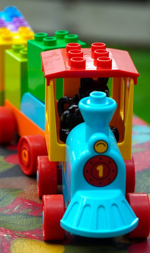 toy, railway, locomotive